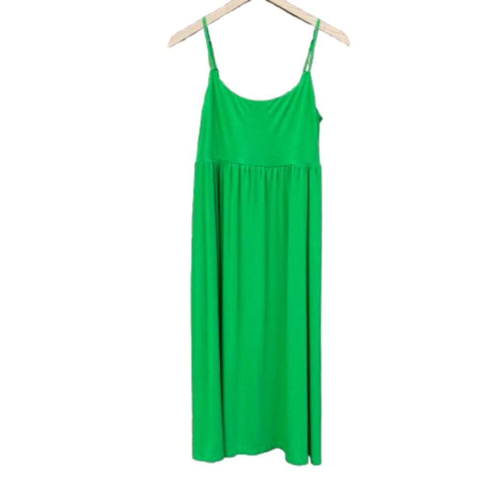 Old Navy Bright Green Midi Dress